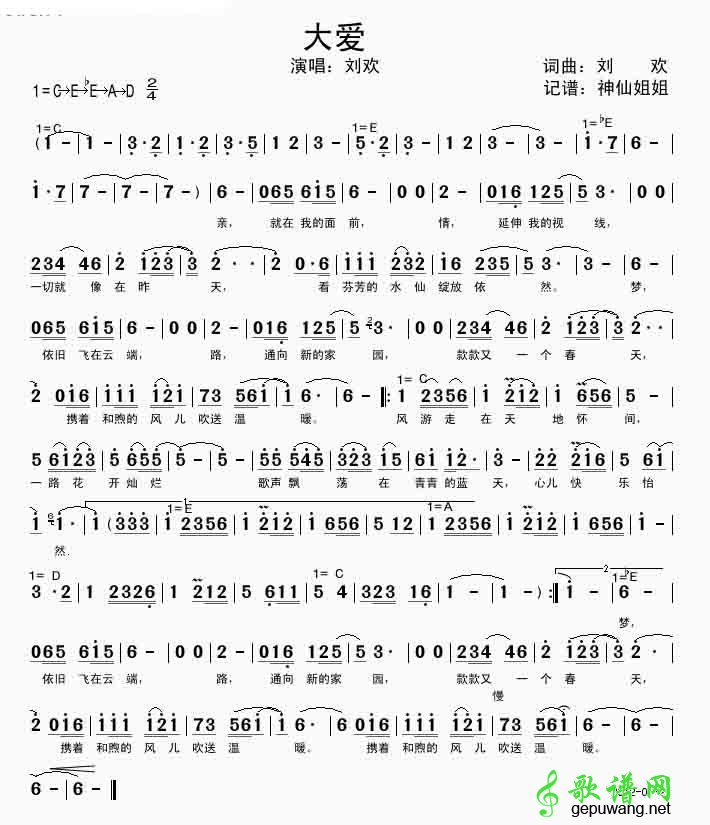 大爱刘欢大爱