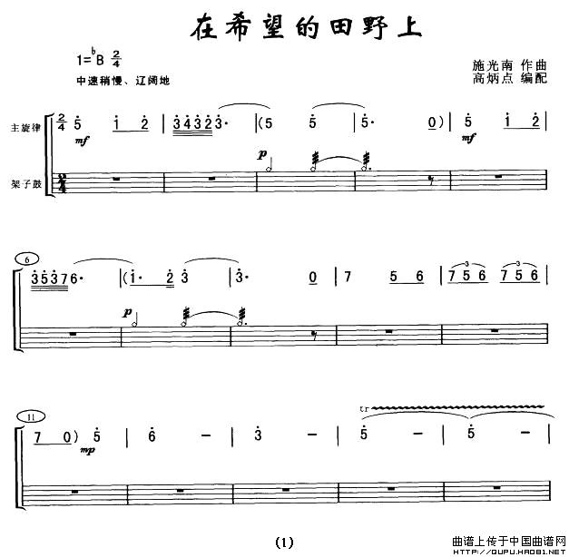 在希望的田野上