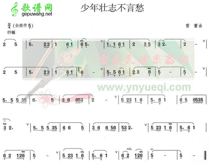少年壮志不言愁