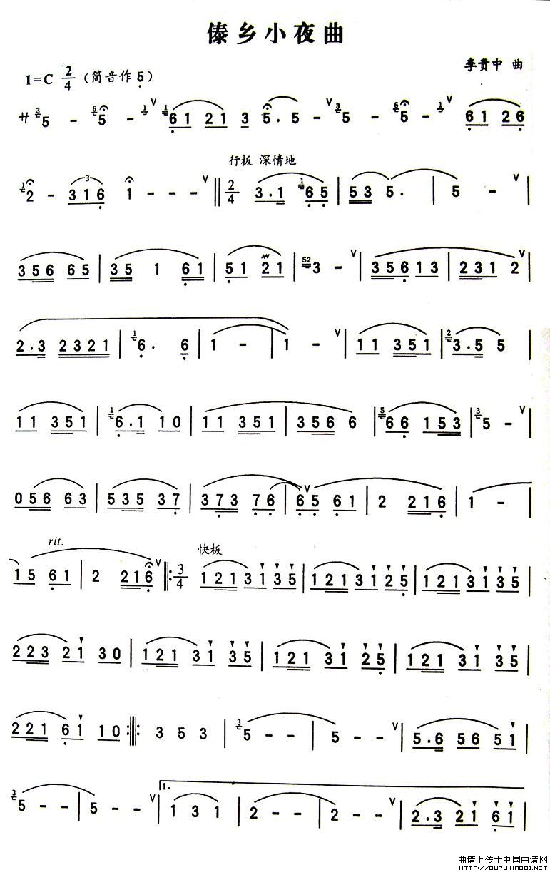 傣乡小夜曲