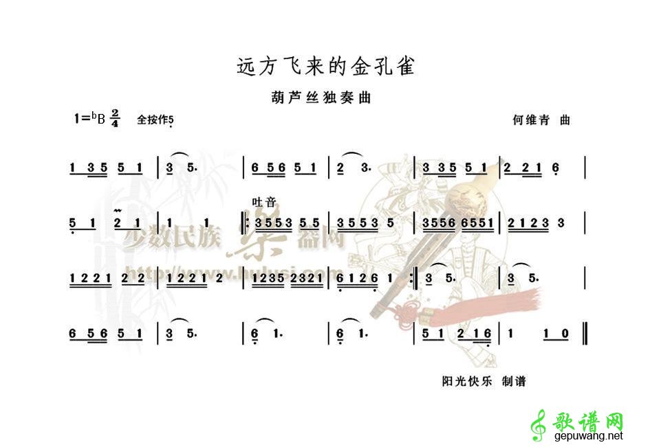 远方飞来的金孔雀