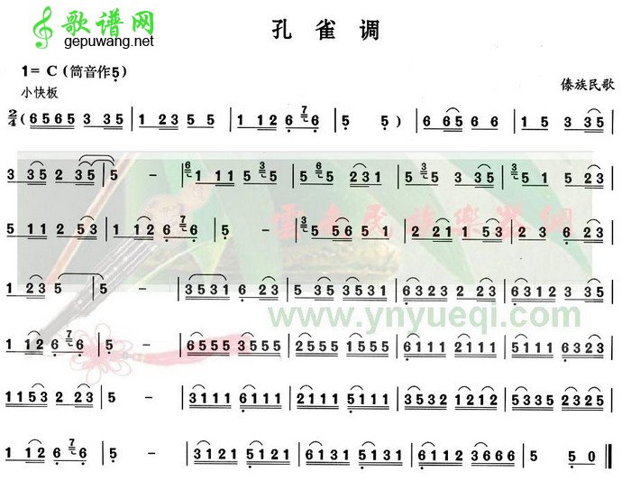 孔雀调孔雀调