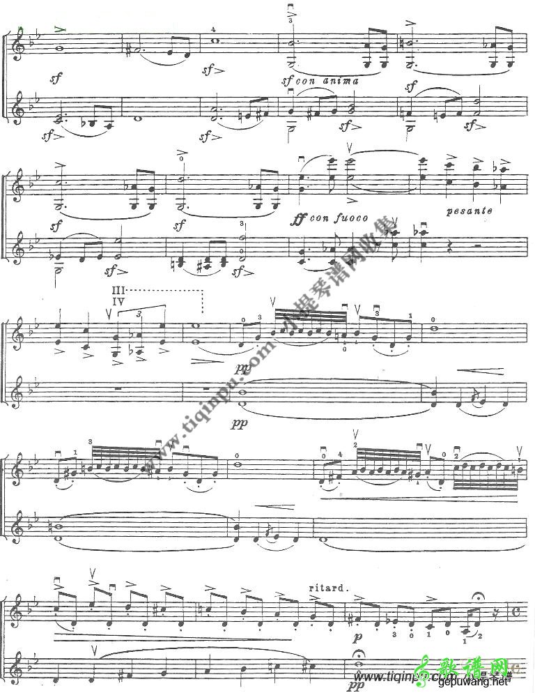维尼亚夫斯基《练习曲》OP.18（第1首）