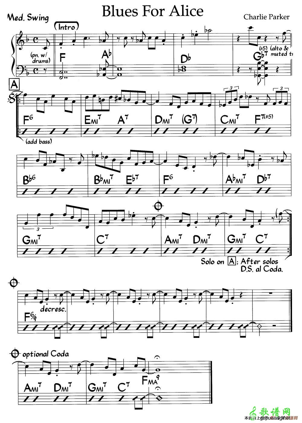 Blues For Alice  