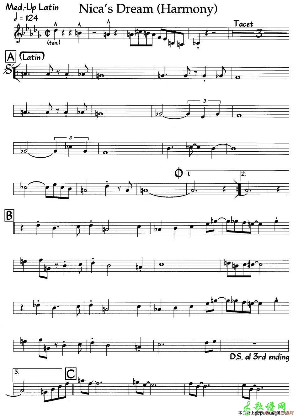 Nica's Dream(Harmony)  