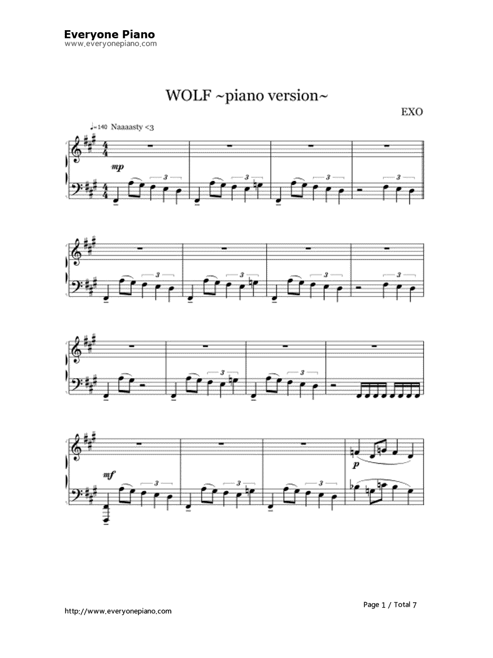 wolf（狼与美女） 