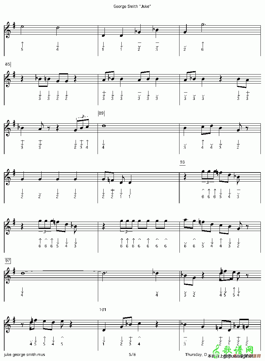 george smith “juke”