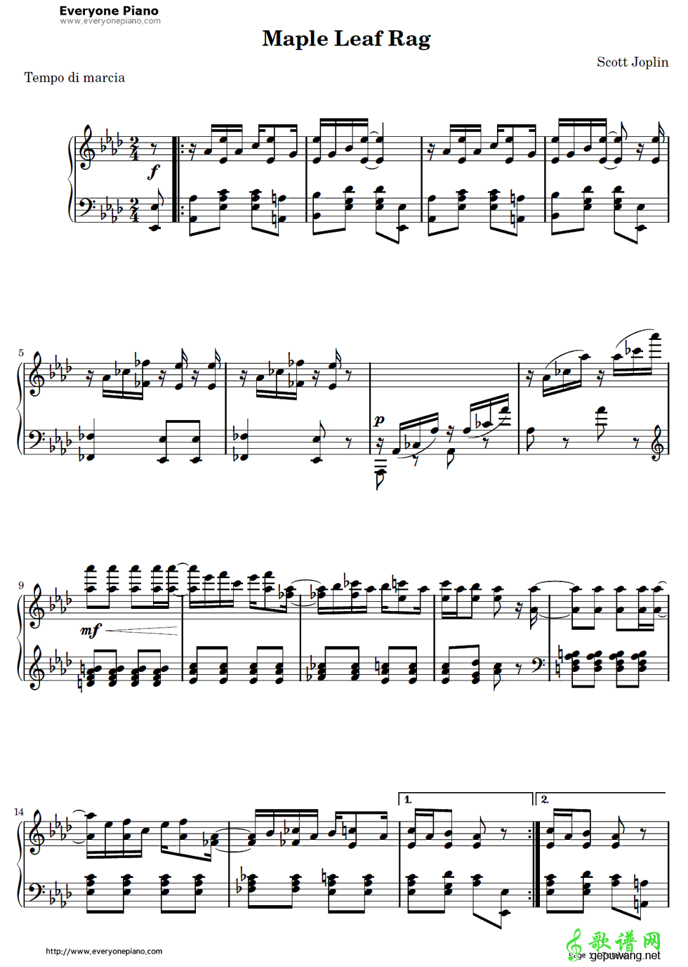 Maple Leaf Rag  