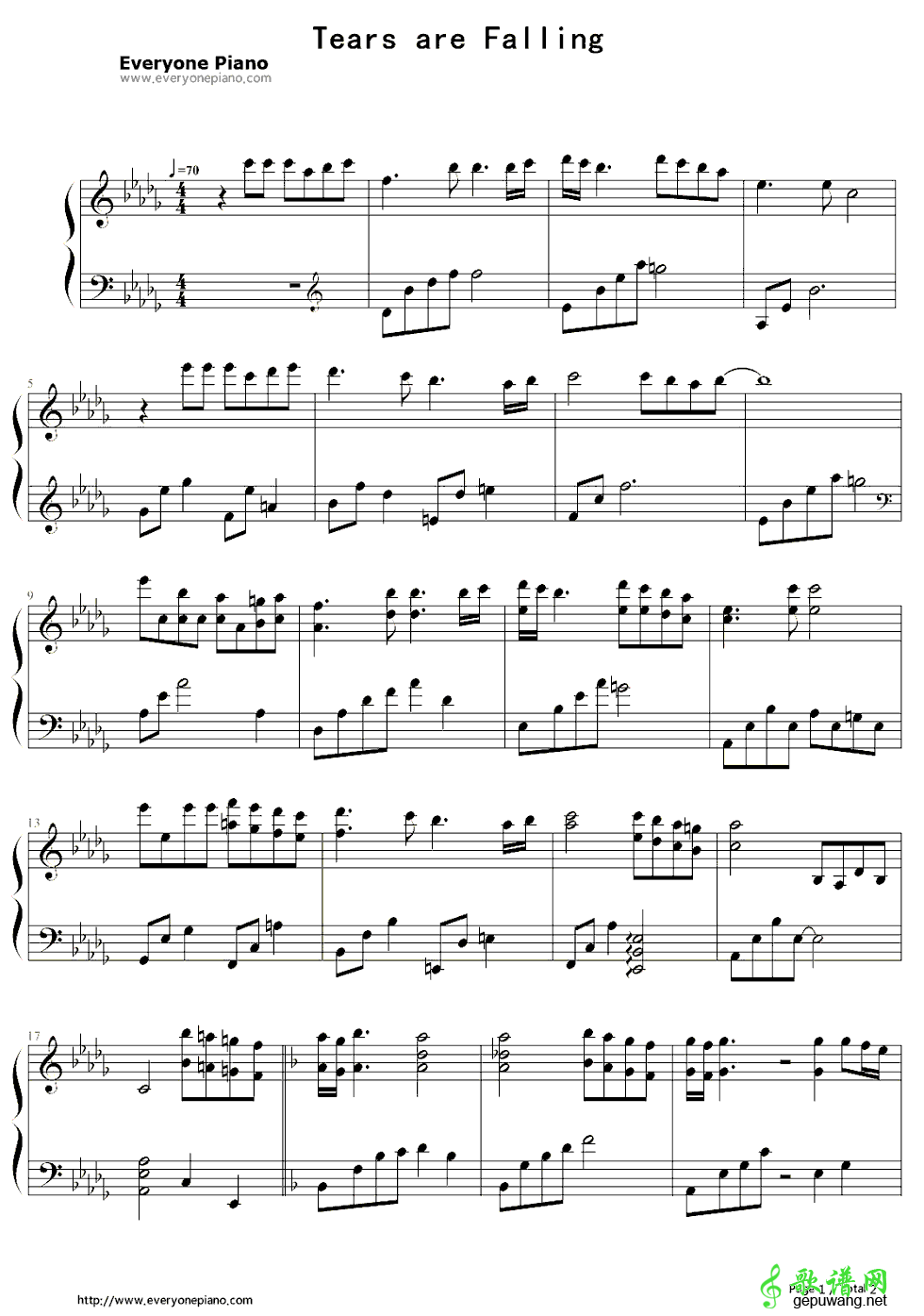 掉下了眼泪 赵惠丽Tears are Falling 