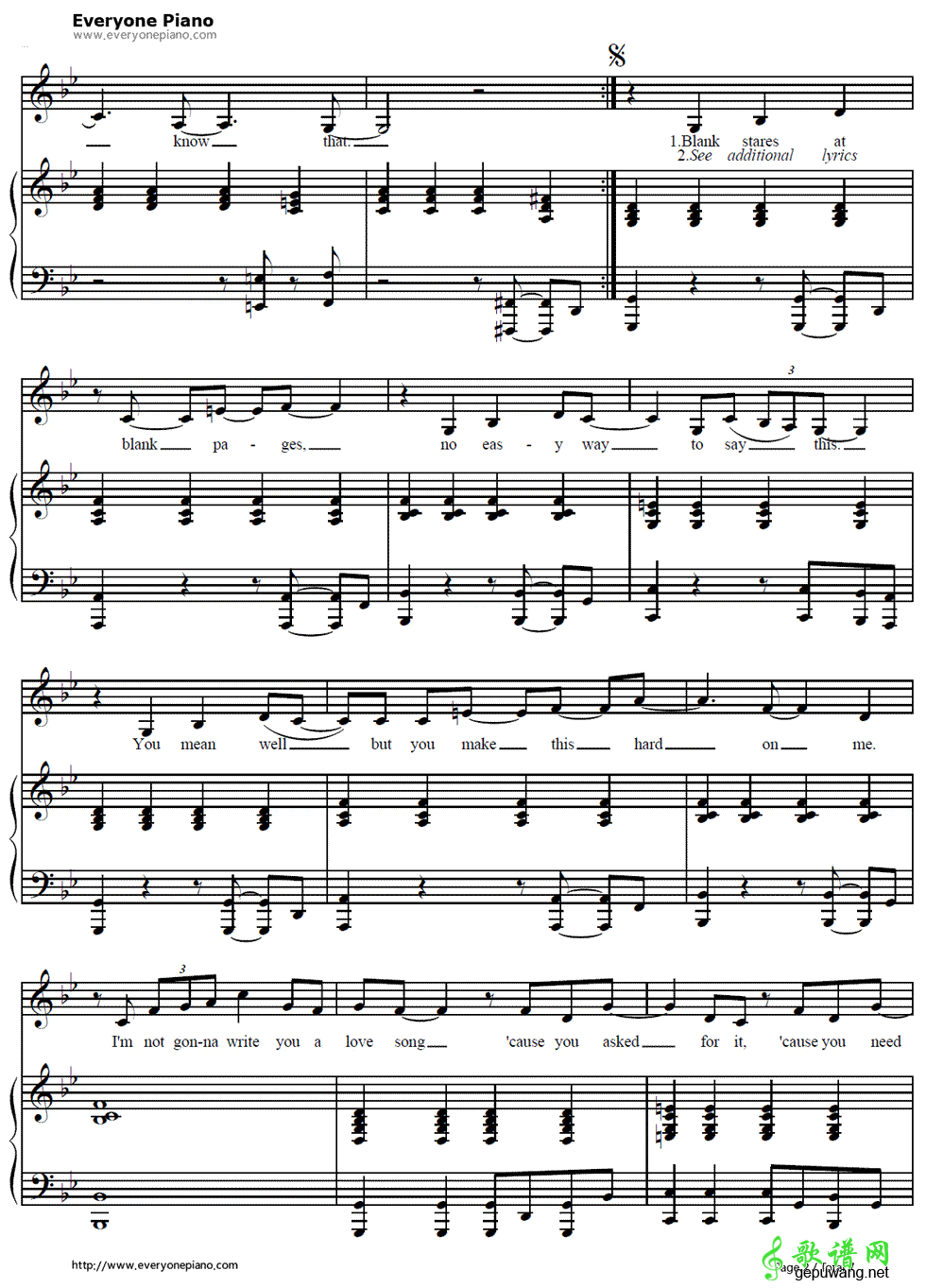 Love Song Sara Bareilles-Love Song 