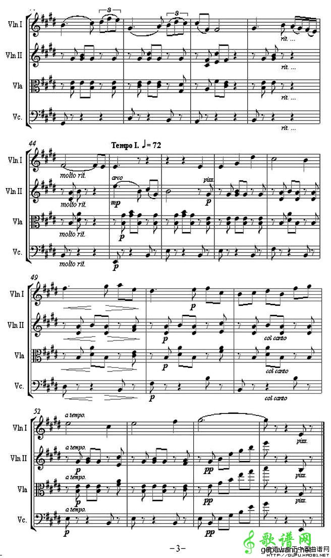 Serenata “Rimpianto”（1900）
