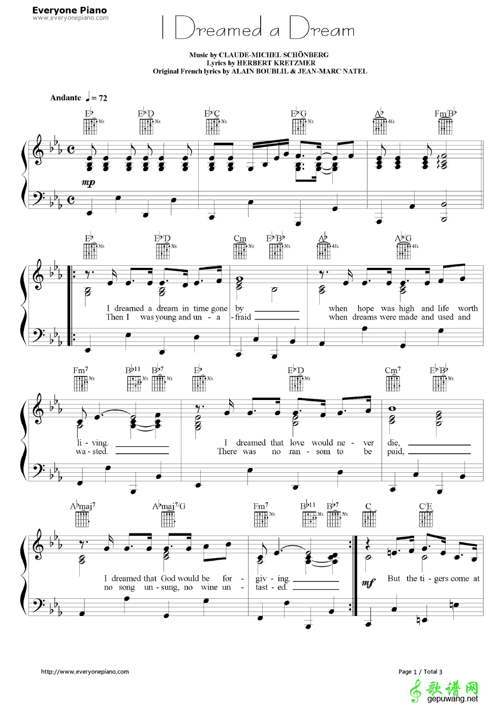 I Dreamed a Dream  