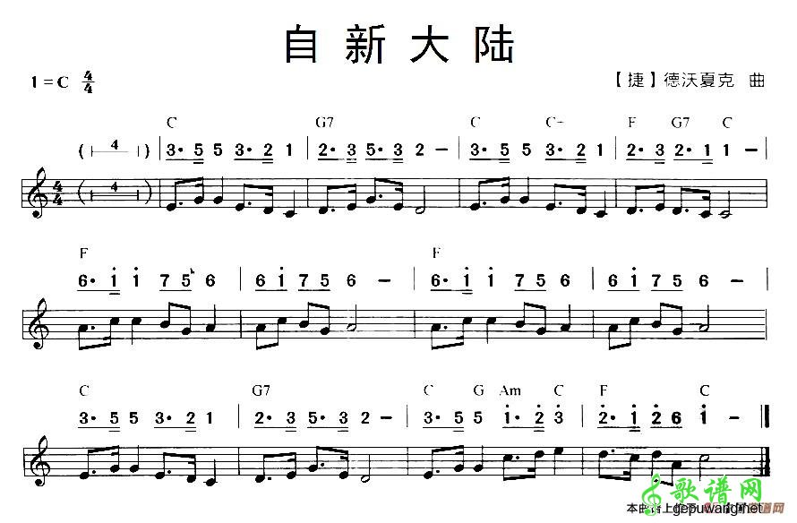 自新大陆