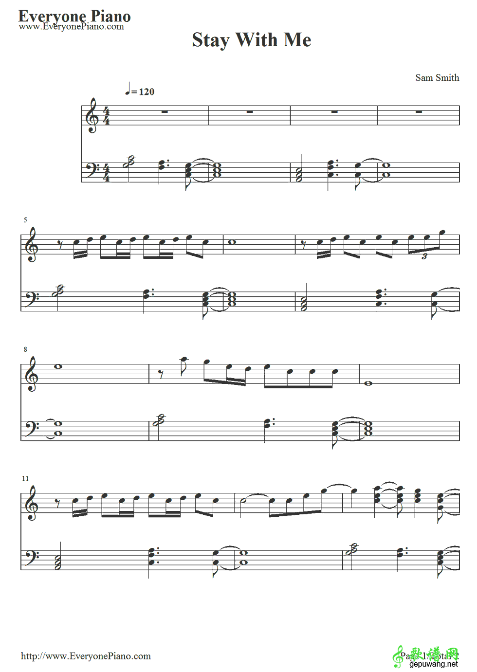 Stay with Me Sam Smith-Stay with Me  