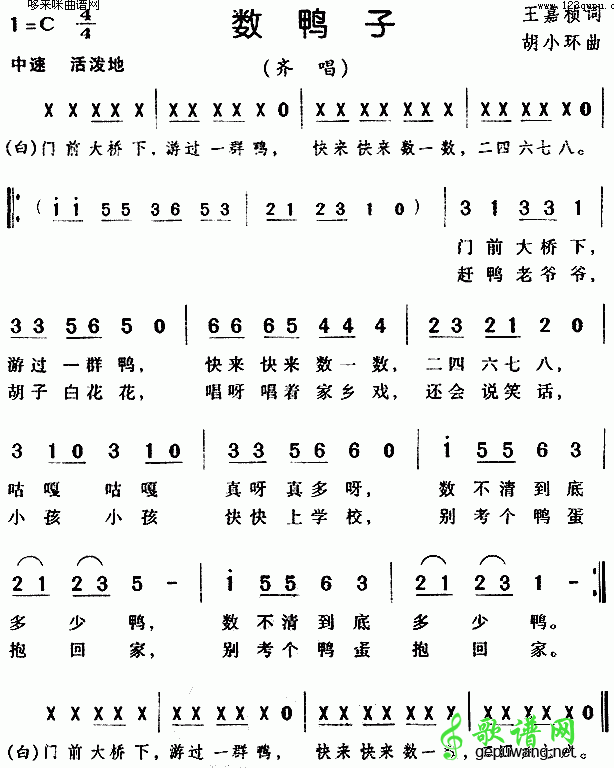 数鸭子