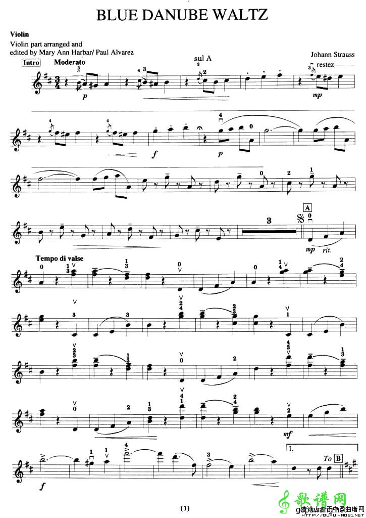 BLUE DANUBE WALTZ