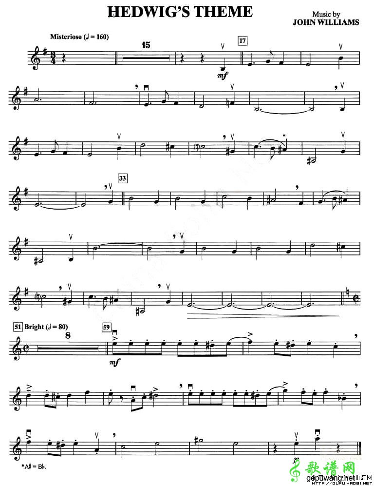 HEDWIG'S THEME