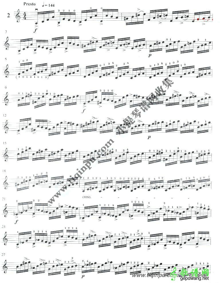 顿特二十四首练习曲op.35全集