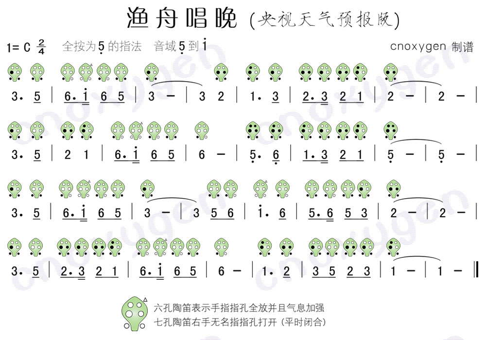 渔舟唱晚