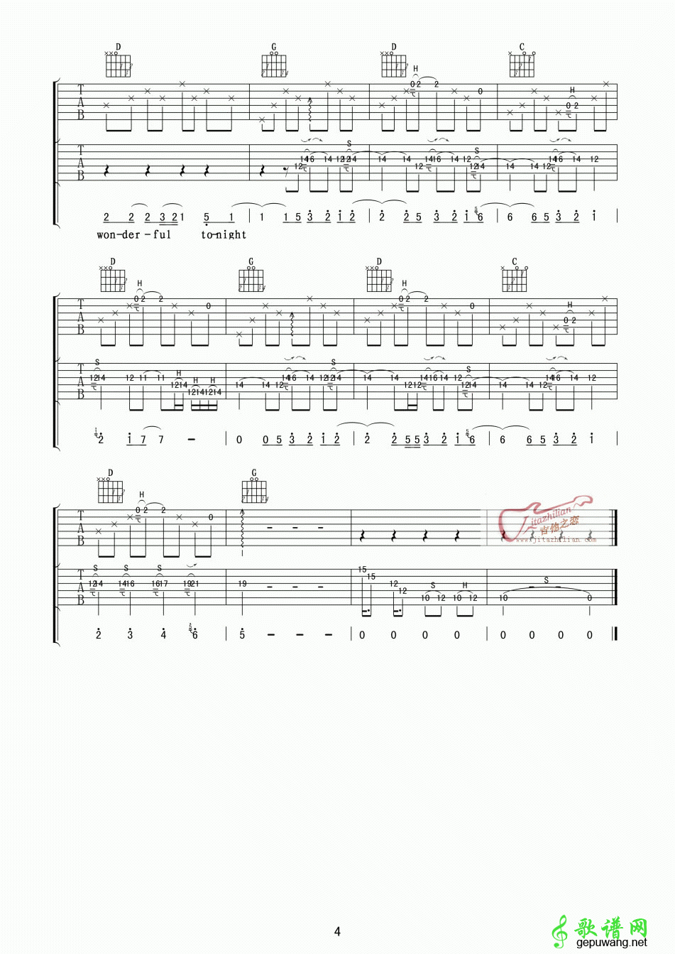 Wonderful tonightEric Clapton-Wonderful tonight吉