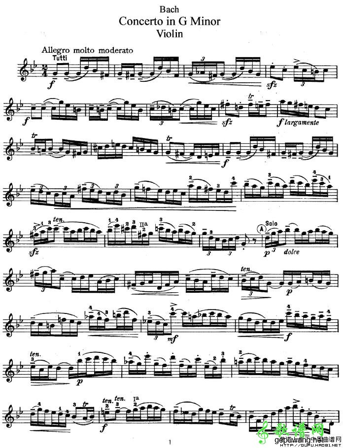 Concerto in G Minor