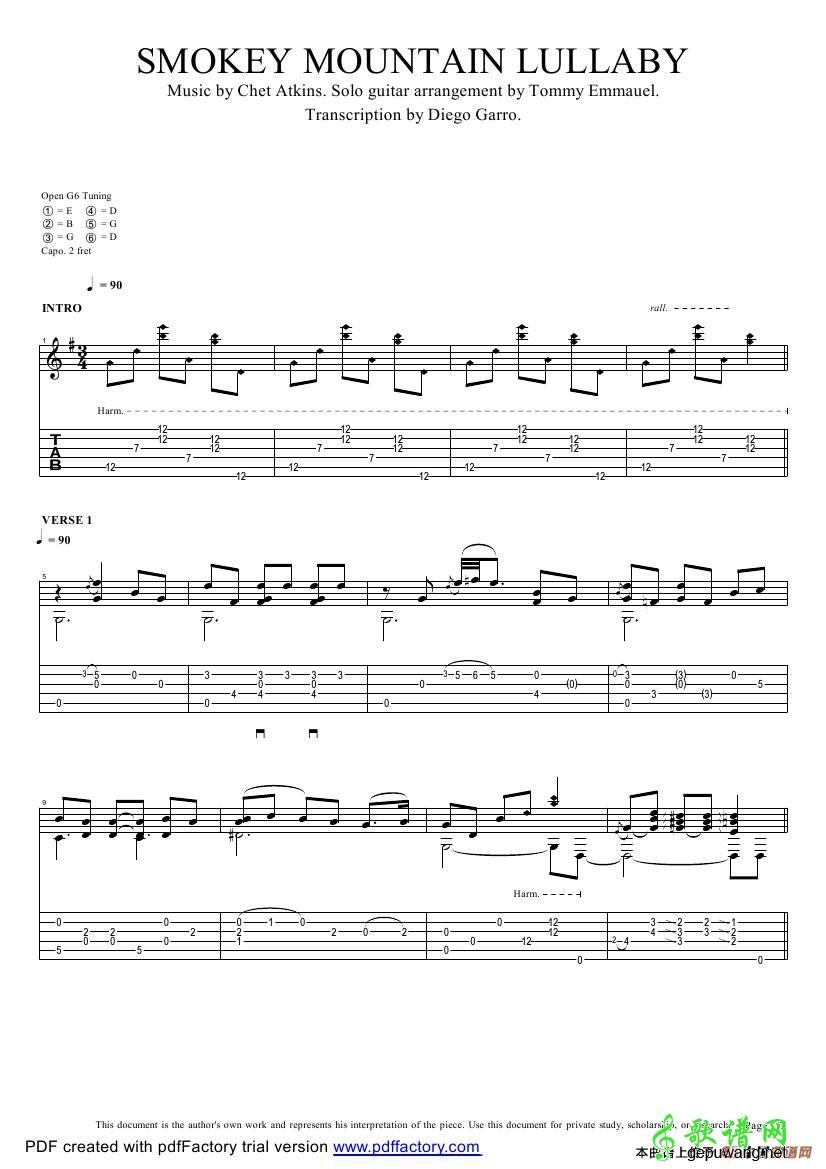smokey mountain lullaby