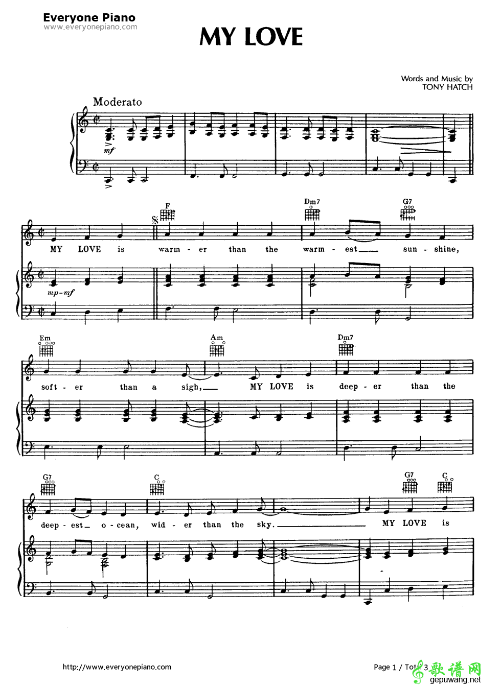 My Love Petula Clark-My Love 