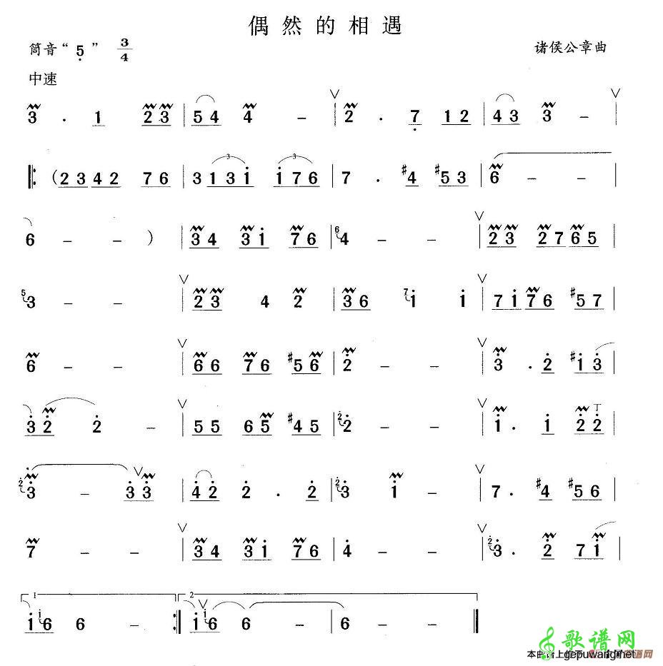 偶然的相遇