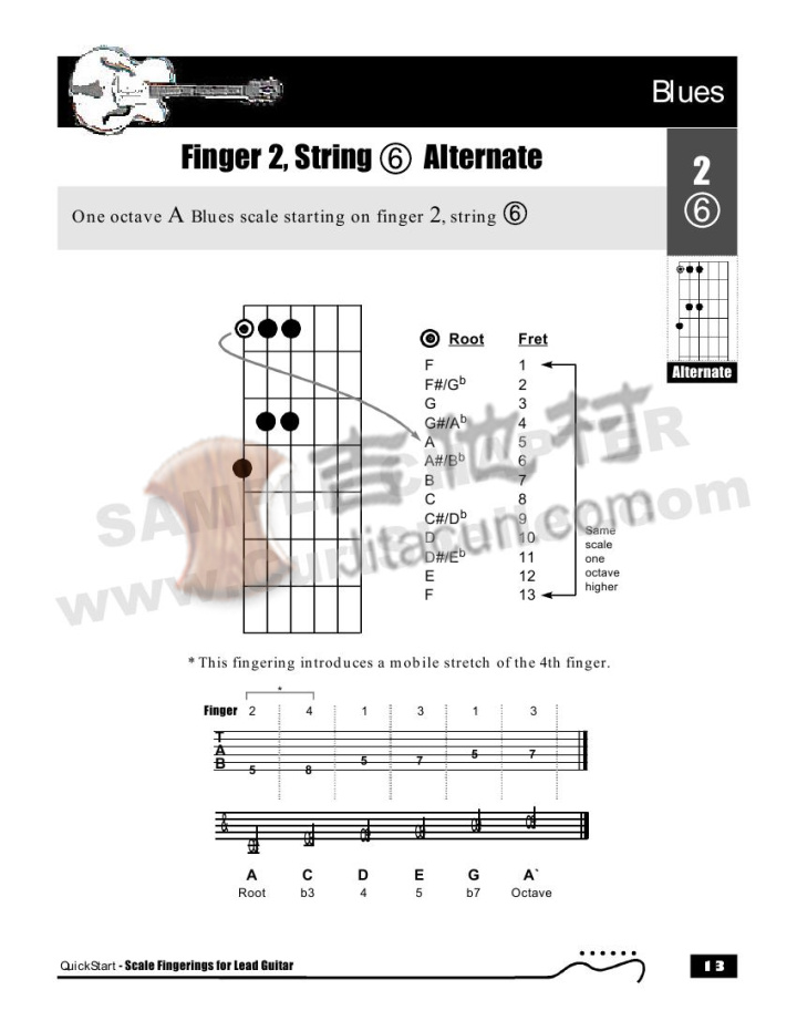 Gibson Blues 教程