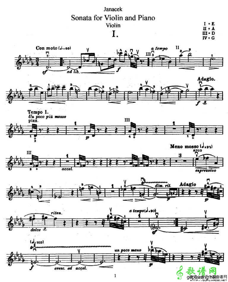 Sonata for Violin and Piano