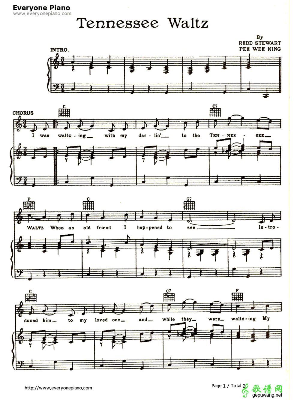 Tennessee Waltz  