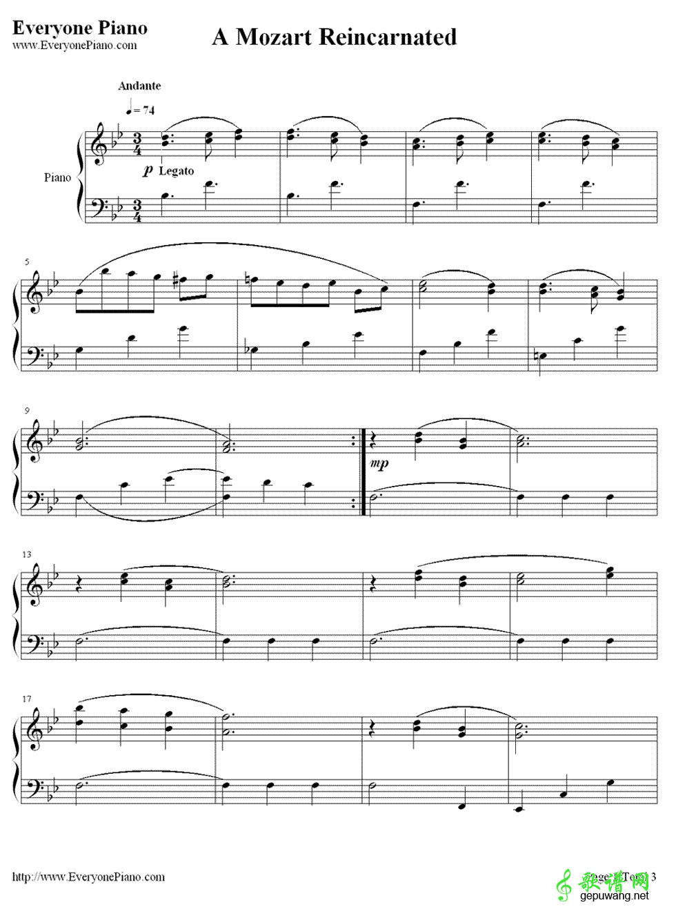 A Mozart Reincarnated 