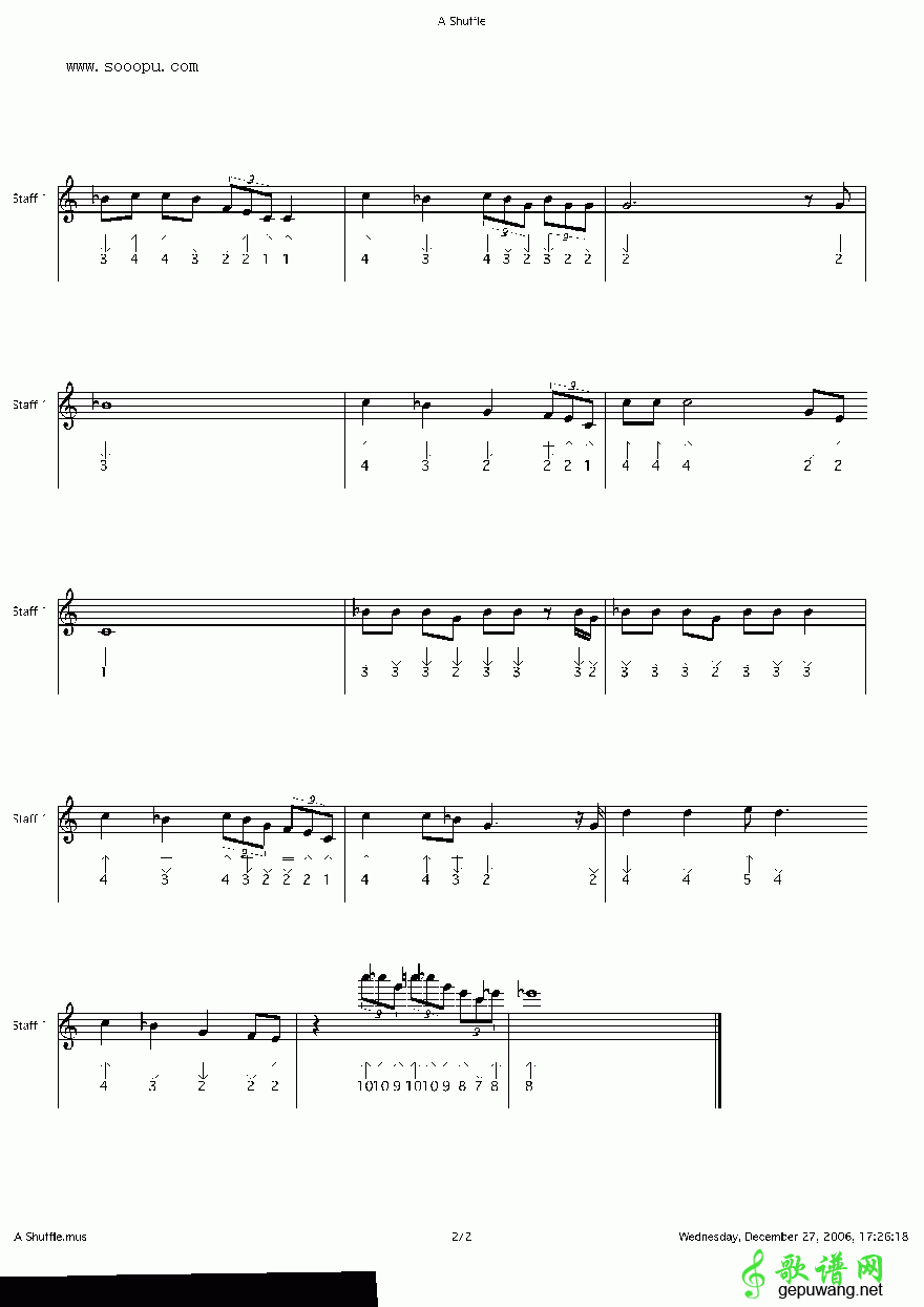 A Shuffle