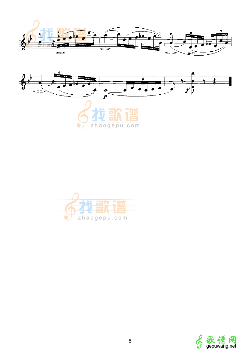 马扎斯小提琴华丽练习曲2