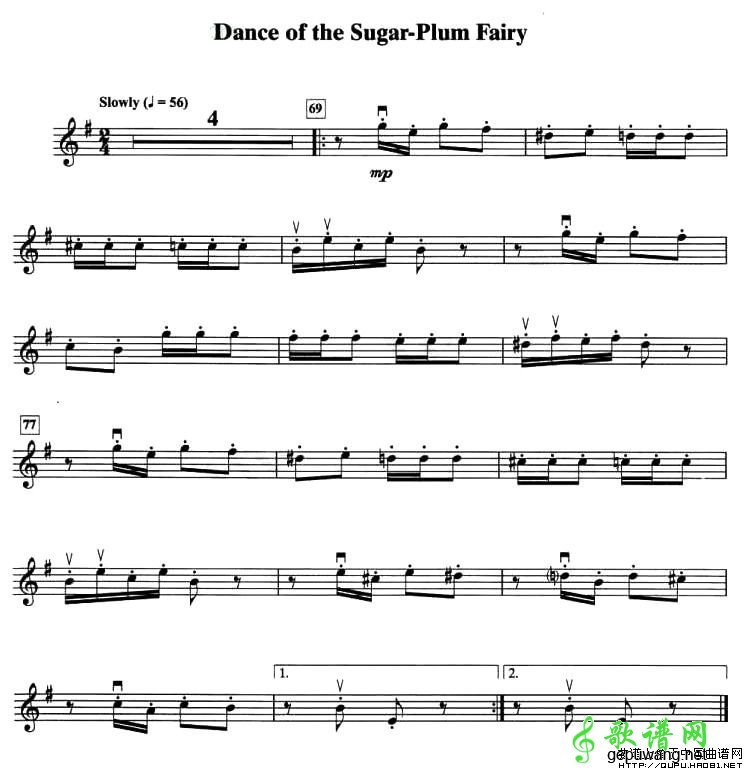 Dance of the Sugar-Plum Fairy