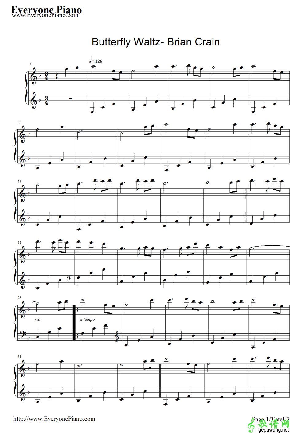 Butterfly Waltz  