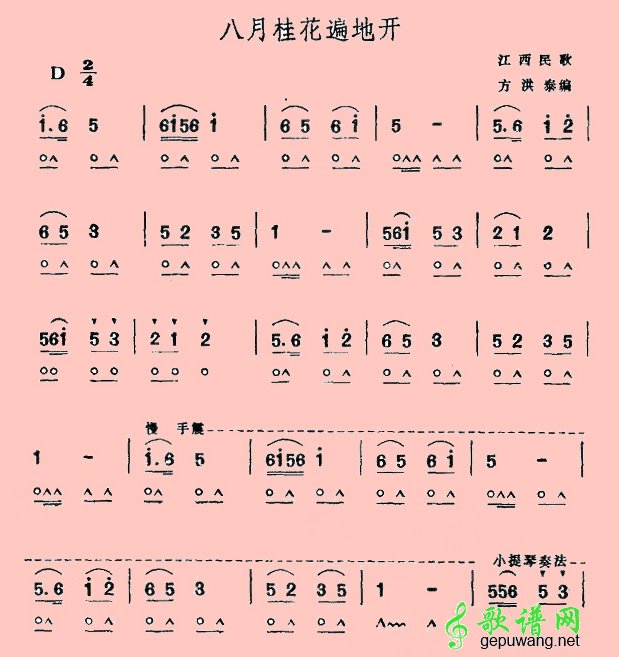 八月桂花遍地开