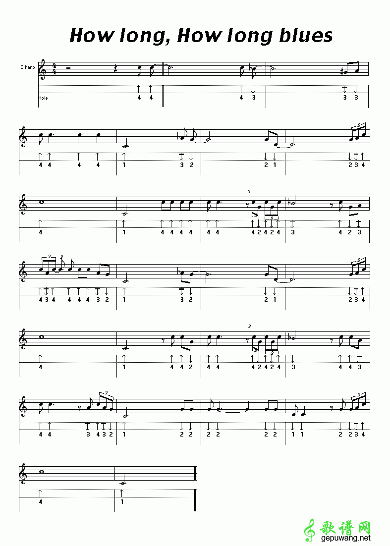 how long,how long blues