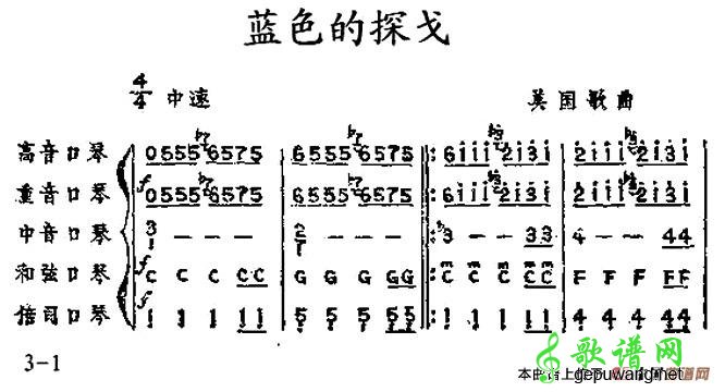 蓝色的探戈