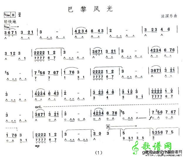 巴黎风光
