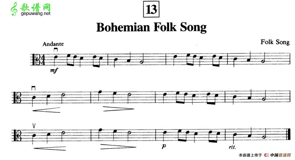 Bohemian Folk Song