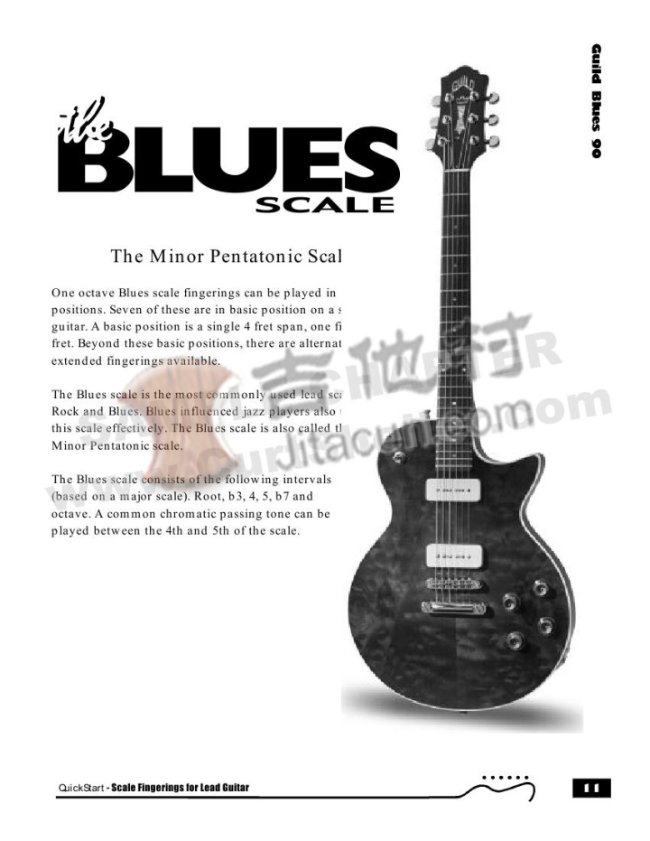 Gibson Blues 教程