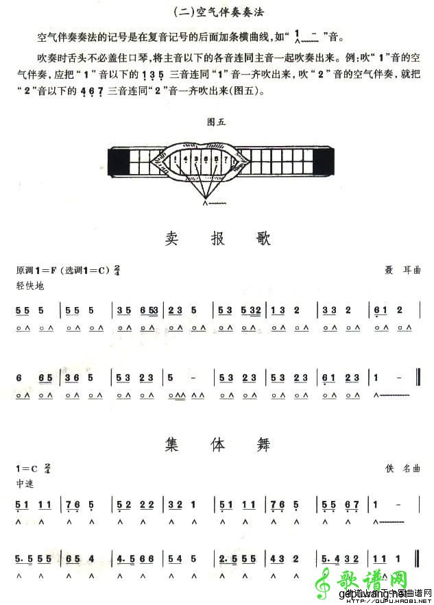 卖报歌、集体舞卖报歌、集体舞