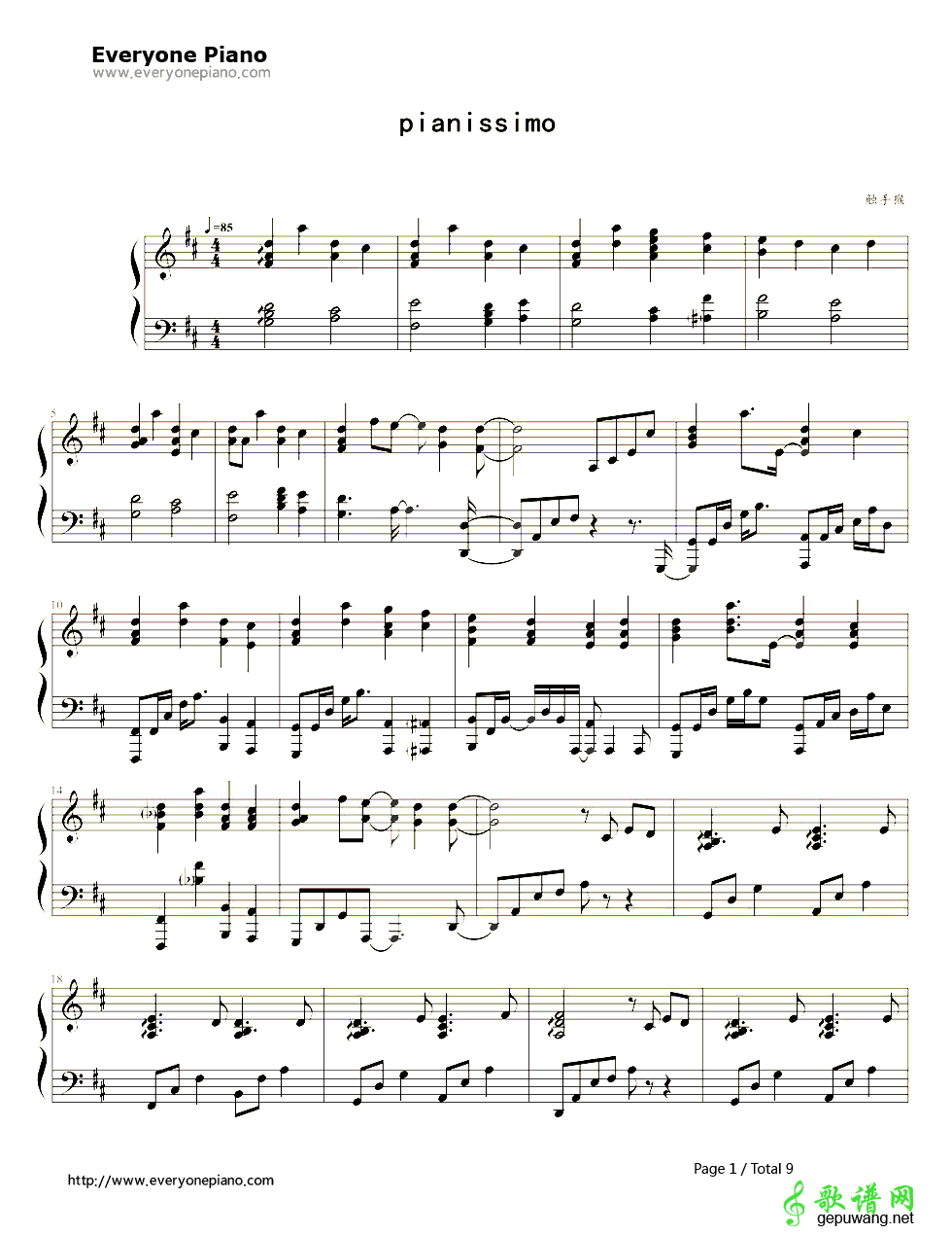 Pianissimo  