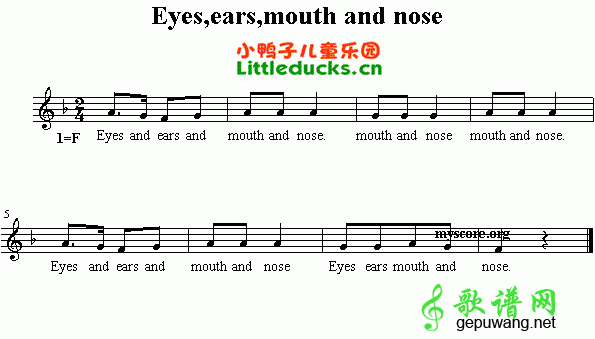 Eyes,ears,mouth and nose