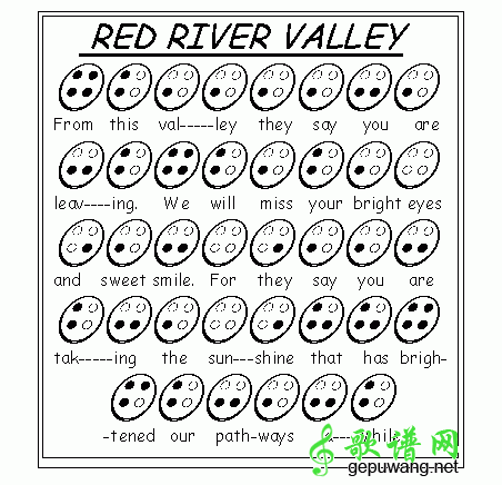 Red River Valley (红河谷）
