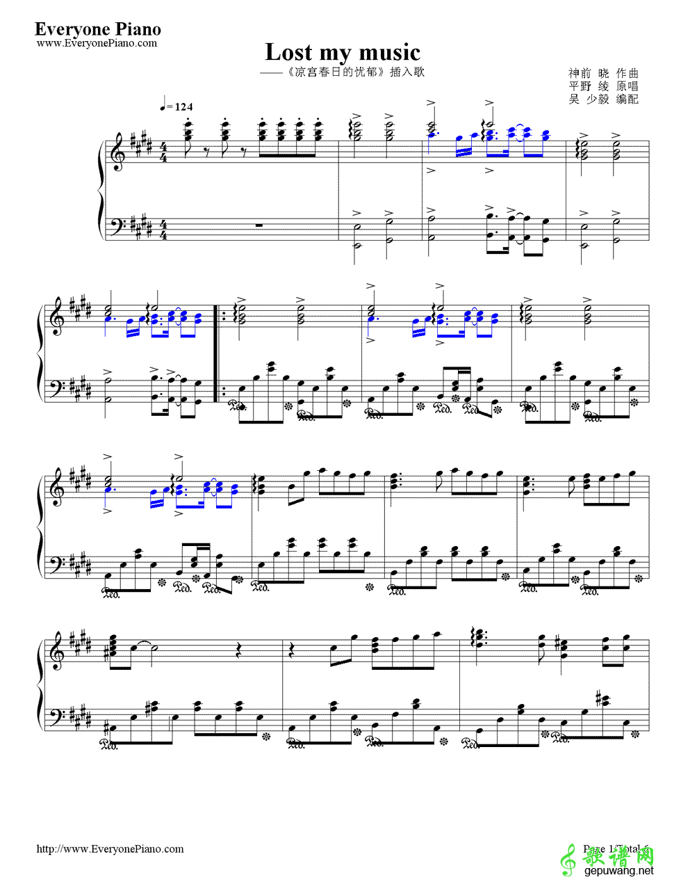 Lost my music 