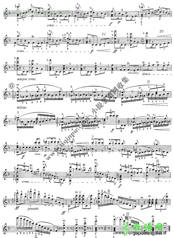 ERNST恩斯特《练习曲》（第1首）献给劳伯