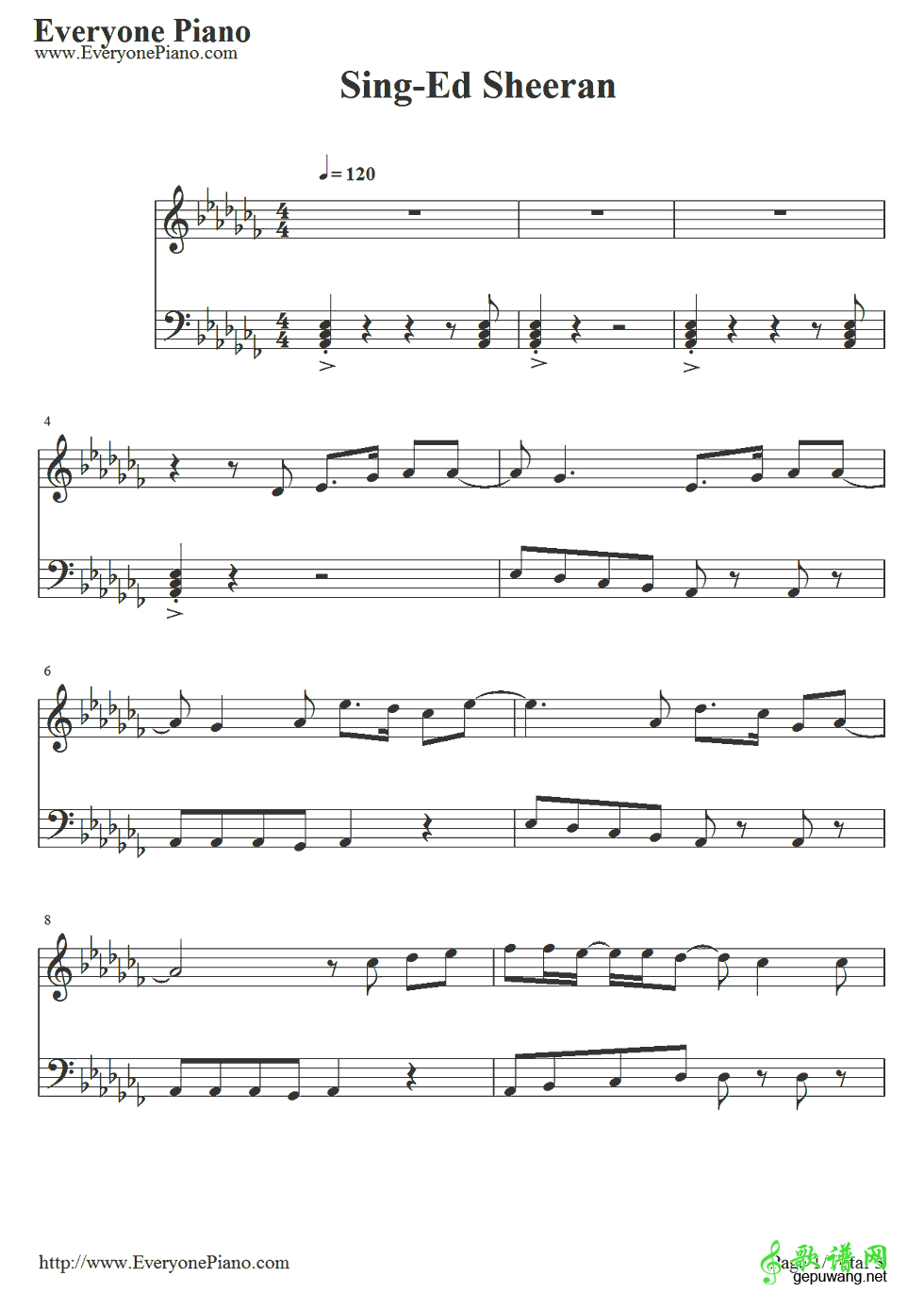 Sing Ed Sheeran-Sing  