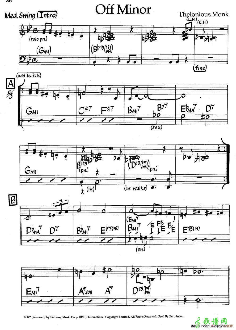 Off Minor  